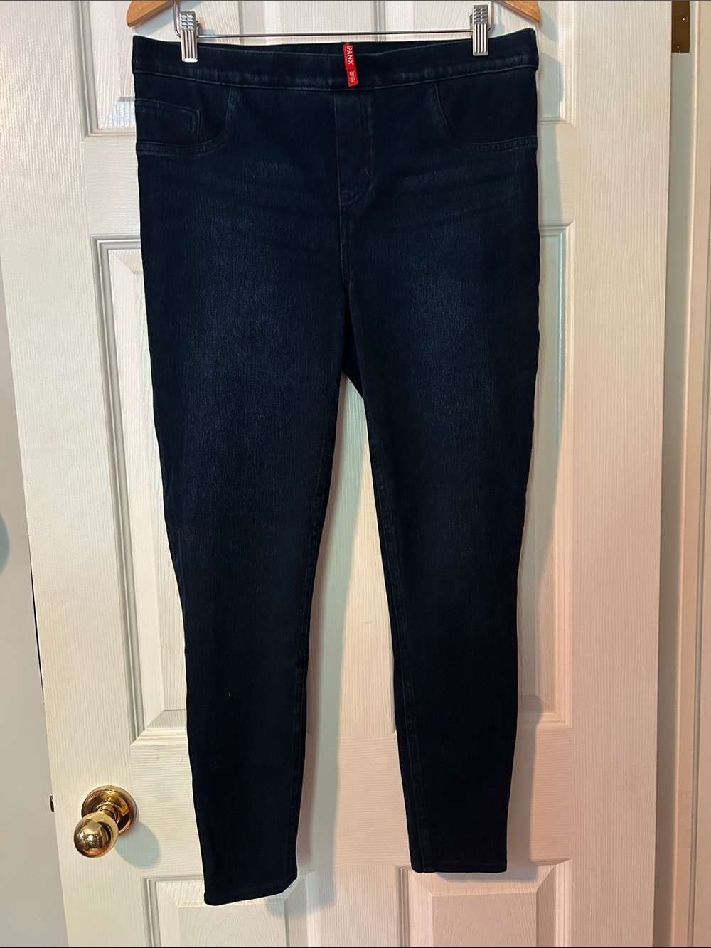 SPANX Dark Blue Pull-On Jeggings